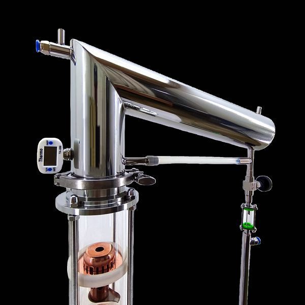 Самогонний апарат з мідною ректифікаційною колоною Kors PerfectSpirit Copper Vision 3" 02110-2 фото