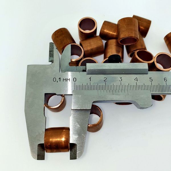 Кольца Рашига пищевая медь М1, 15 мм. для колонн 3-4д. (Germany copper pipe) 12201-2 фото