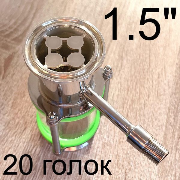 Вузол відбору по рідині в діоптрі 1.5 дюйма "Kors Special" з крапельним зрошенням - Селіваненко, 20 голок 06122 фото